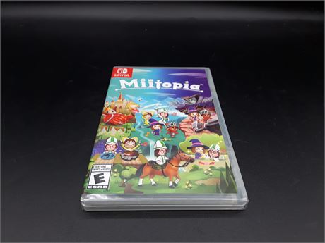 NEW - MIITOPIA - NINTENDO SWITCH