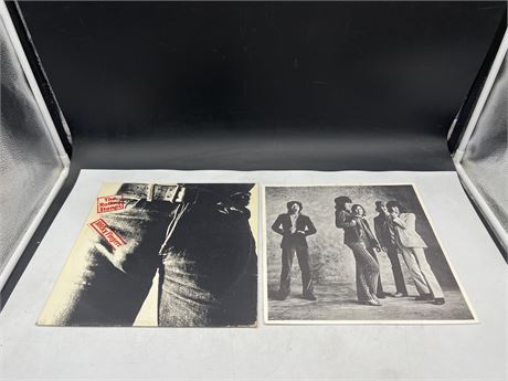 GREECE PRESSING - THE ROLLING STONES - STICKY FINGERS W/ RARE INNER SLEEVE - VG+
