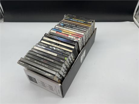 SMALL BOX OF GOOD TITLE CDS