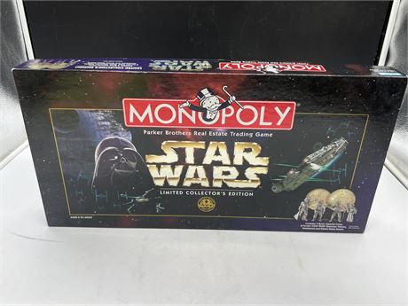 1996 STAR WARS LIMITED EDITION MONOPOLY