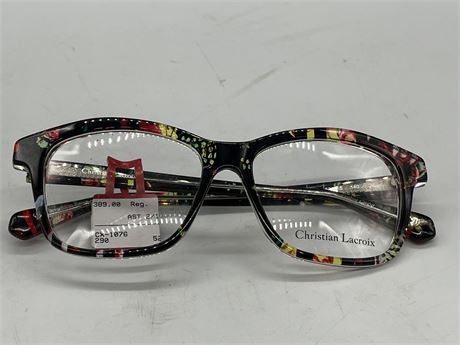 NEW WITH TAGS AUTHENTIC CHRISTIAN LACROIX GLASSES
