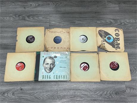 LOT OF VINTAGE RECORDS - CONDITION VARIES