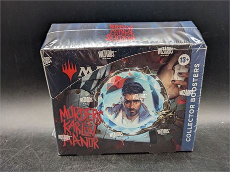 SEALED - MAGIC THE GATHERING - MURDERS AT KARLOV MANOR - COLLECTORS BOOSTER BOX