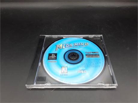 MEGA MAN 8 - DISC ONLY - EXCELLENT CONDITION - PLAYSTATION ONE