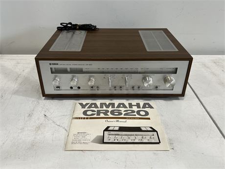 VINTAGE YAMAHA CR-620 AMP - WORKS