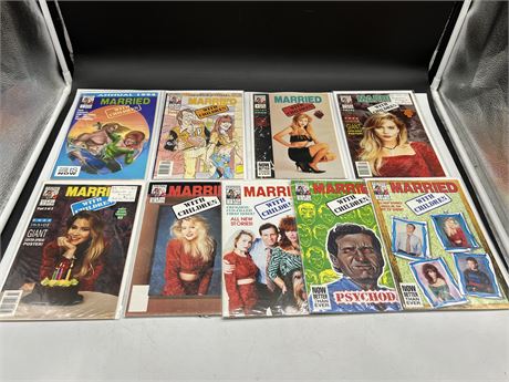 9 MARRIED WITH CHILDREN COMICS