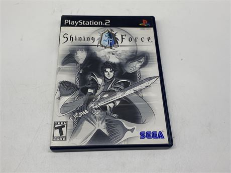 PS2 - SHINING FORCE NEO W/ MANUAL