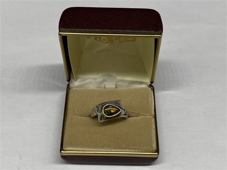 SILVER & GOLD RING