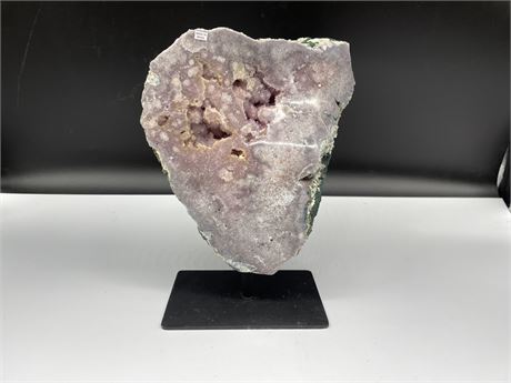 AMETHYST ON STAND - 10” TALL