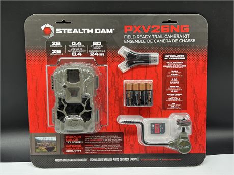 BRAND NEW GAME CAMERA STEALTH CAM PXV26NG