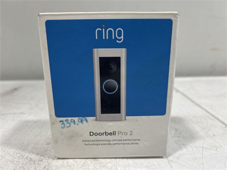 RING DOORBELL PRO 2 CAMERA - OPEN BOX