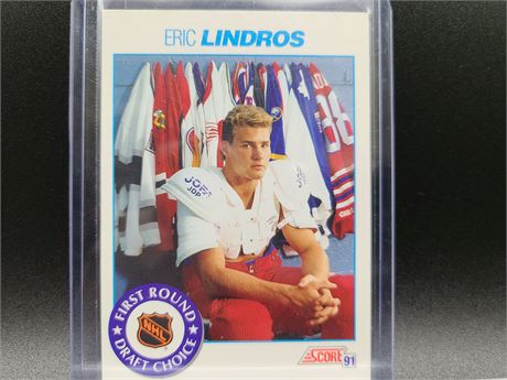 LINDROS ROOKIE CARD