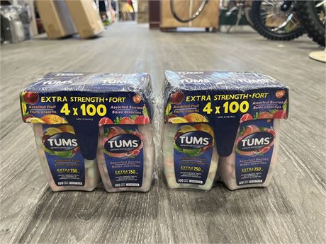 8 NEW PACKS OF TUMS - EXP 2026