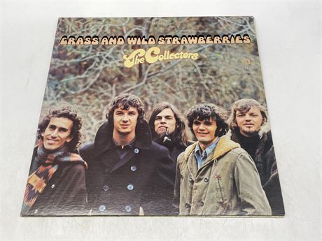 THE COLLECTORS OG CANADIAN 1969 PRESS - GRASS & WILD STRAWBERRIES - VG SCRATCHED