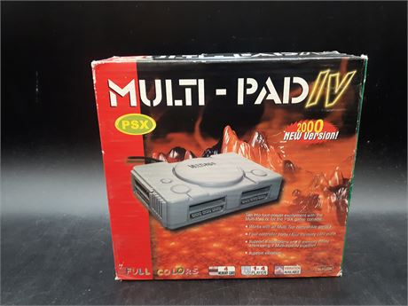 PLAYSTATION ONE MULTI TAP - COMPLETE IN BOX