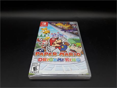 SEALED - PAPER MARIO: ORIGAMI KING - SWITCH