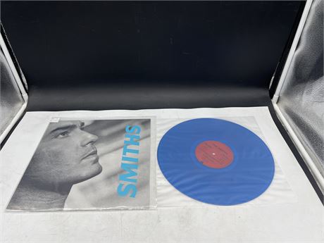 THE SMITHS - RARE 1986 GERMAN PRESS BLUE LP - EXCELLENT (E)
