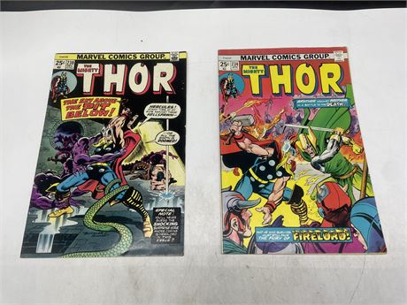 THE MIGHTY THOR #230, & #234