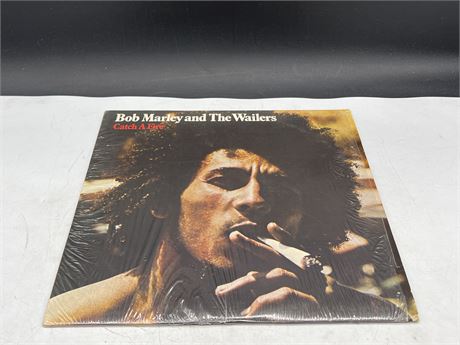 BOB MARLEY & THE WAILERS - OG SHRINK - CATCH A FIRE - NEAR MINT (NM)