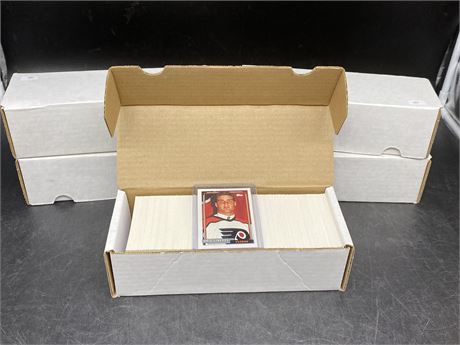 (5) 1992 TOPPS HOCKEY COMPLETE SETS