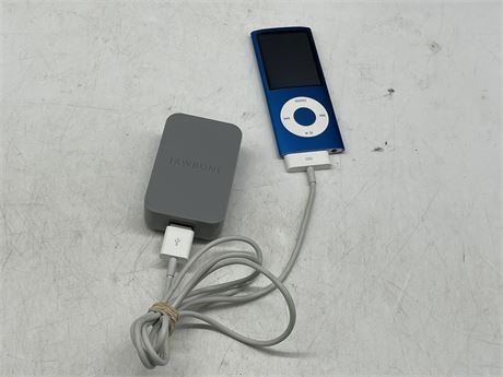 4GB #2287 BLUE IPOD WITH CHARGER