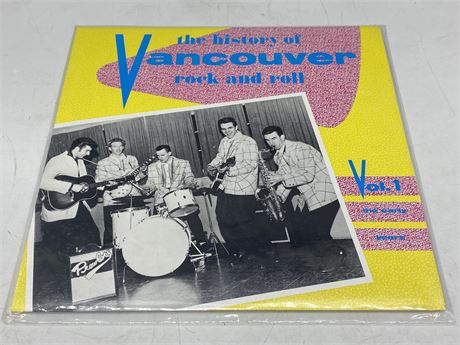 RARE THE HISTORY OF VANCOUVER ROCK AND ROLL - VOL. 1 THE EARLY YEARS - EXCELLENT