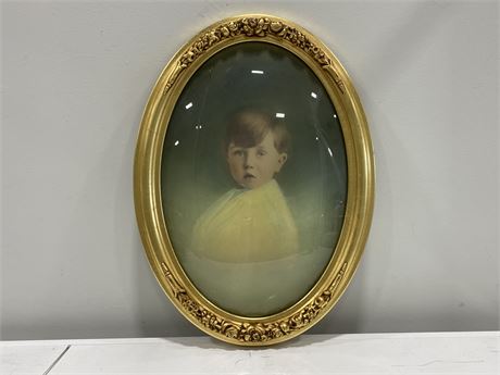 ANTIQUE FRAMED PICTURE (16.5”x23”)