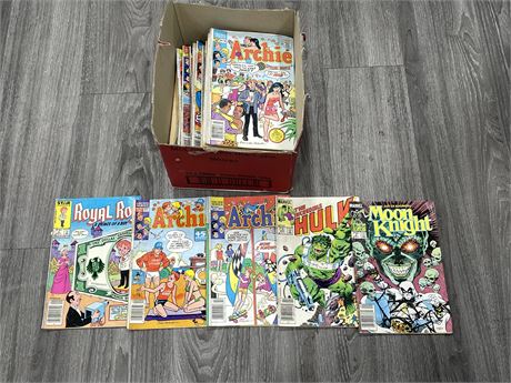 BOX OF MISC COMICS MOSTLY ARCHIE