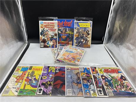 MISC. CARDED / BAGGED COMIC BOOKS