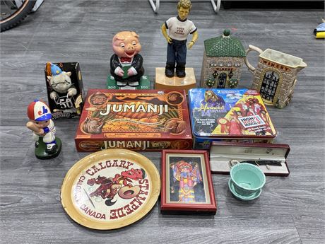 LOT OF MISC. COLLECTABLES - SOME VINTAGE