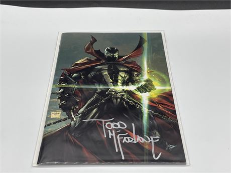 SIGNED SPAWN #300 (1:50 VARIANT EDITION) - SIGNED BY TODD MCFARLANE