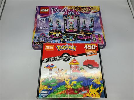 OPEN BOX POKEMON MEGA CONSTRUX AND LEGO FRIENDS