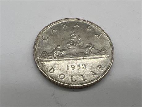 1952 CANADIAN SILVER DOLLAR