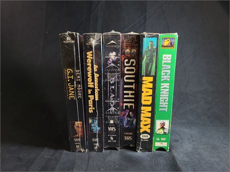 91 VHS (Some new)