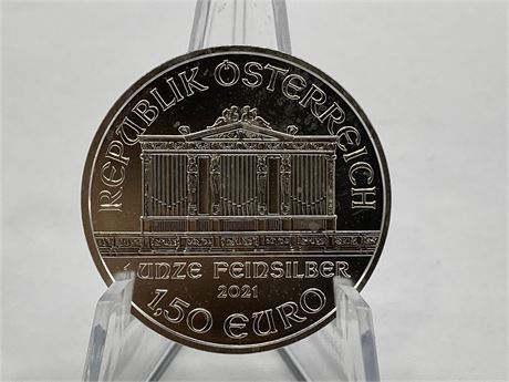 1 OZ 999 FINE SILVER REPUBLIK OSTEREEICH COIN