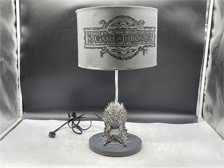 GAME OF THRONES LAMP 19”