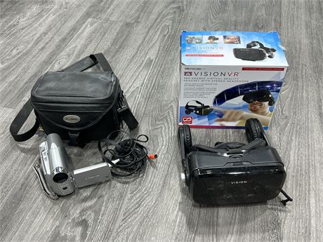 CANON DIGITAL VIDEO CAMCORDER & VISION VR - UNTESTED
