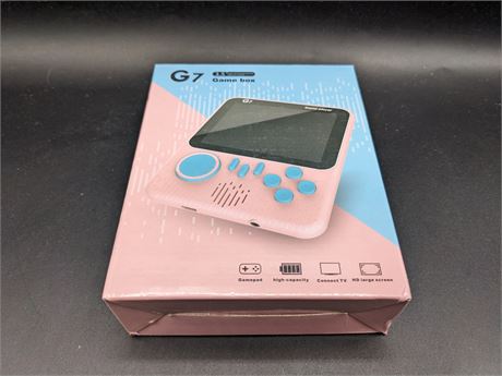 G7 GAME BOX RETRO HD PORTABLE HANDHELD CONSOLE - CIB - EXCELLENT CONDITION