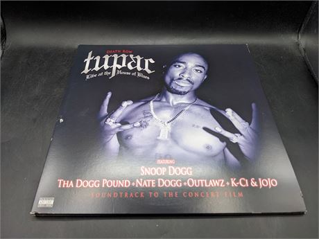 TUPAC - LIMITED EDITION WHITE VINYL (E) EXCELLENT CONDITION