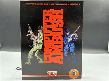Urban Auctions - 1980 COMPUTER AMBUSH - COMMODORE 64 -CIB