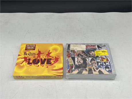2 SEALED THE BEATLES CD / DVD AUDIO BOX SETS