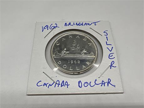 1962 CDN SILVER DOLLAR