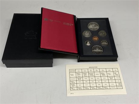 1987 ROYAL CANADIAN MINT PROOF COIN SET
