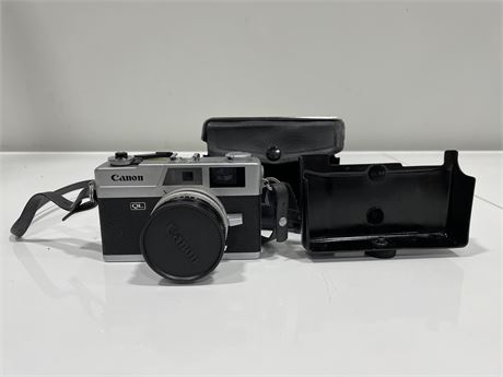 CANNON CANONET QL17 W/ CASE NEEDS BATTERY