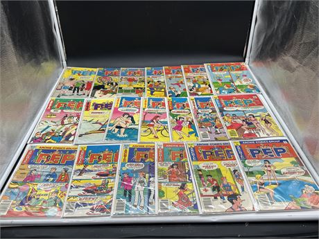 20 PEP COMICS (1960-80s)