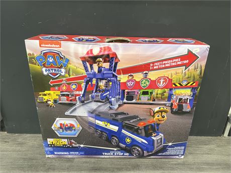 NEW PAW PATROL “TRUCK STOP HQ” LARGE 3FT WIDE KIDS TOY