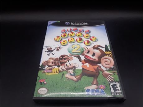 SUPER MONKEYBALL 2 - VERY GOOD CONDITION -GAMECUBE