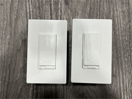 2 NEW WIFI LIGHT DIMMER SWITCHES