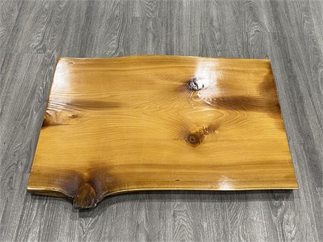 PIECE OF RECOVERED CEDAR COFFEE TABLE TOP (30”X36”)
