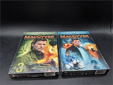 SEALED - MACGYVER SEASONS 2 & 3 - DVD
